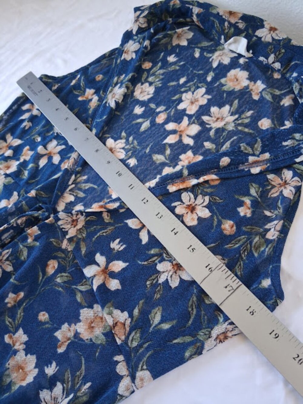 Ember women's size L multicolored floral cardigan - Picture 9 of 14